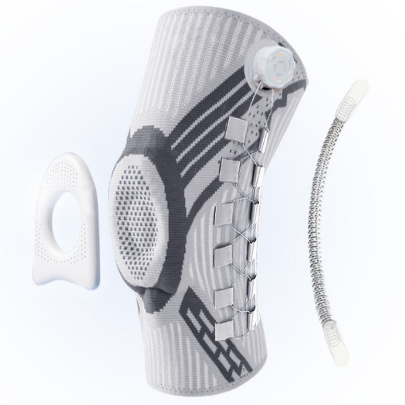 Shock-Absorbing Knee Brace